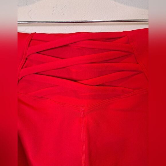 Eleven Racer 7/8 Legging Candy Red NWT Size Large - Picture 7 of 11